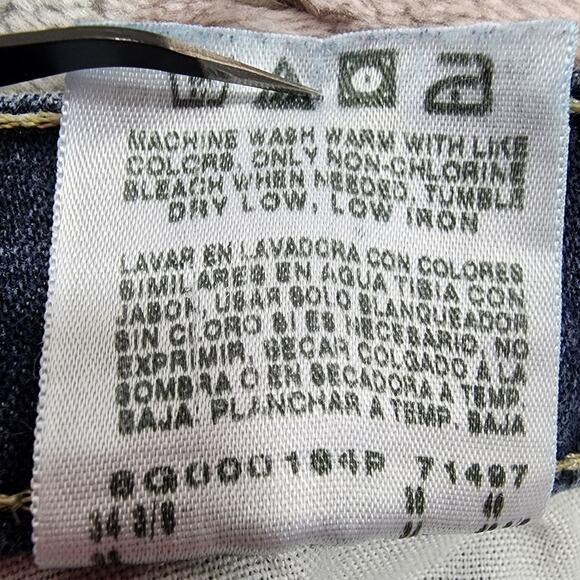 Vintage Lee Riders Jeans Womens 12L LONG Blue Relaxed High Rise Straight Leg - Picture 6 of 11